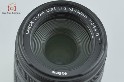 【中古】Canon キヤノン EF-S 55-250mm f/4-5.6 IS II