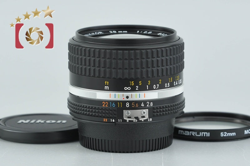 【中古】Nikon ニコン Ai-S NIKKOR 28mm f/2.8