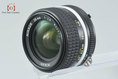 【中古】Nikon ニコン Ai-S NIKKOR 28mm f/2.8