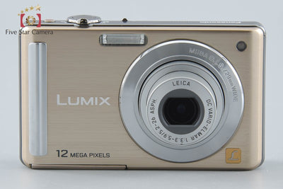 【中古】Panasonic パナソニック LUMIX DMC-FS25 ゴールド コンパクトデジタルカメラ
