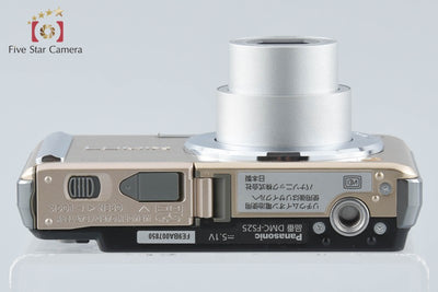 【中古】Panasonic パナソニック LUMIX DMC-FS25 ゴールド コンパクトデジタルカメラ