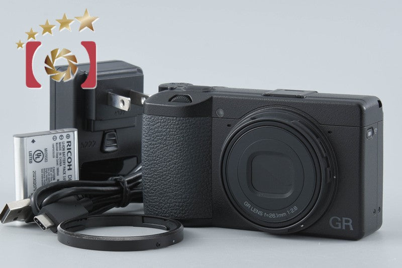 【中古】RICOH リコー GR IIIx コンパクトデジタルカメラ
