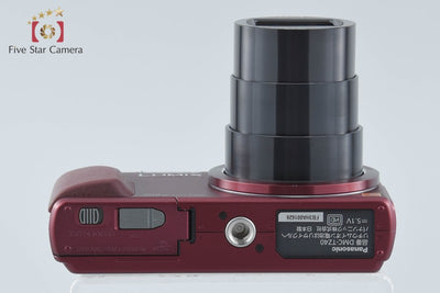 【中古】Panasonic パナソニック LUMIX DMC-TZ40 レッド コンパクトデジタルカメラ