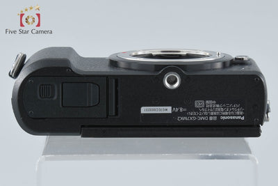 【中古】Panasonic パナソニック LUMIX DMC-GX7MK2 ブラック ミラーレス一眼カメラ シャッター回数僅少
