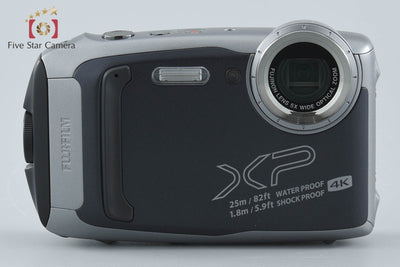 【中古】FUJIFILM 富士フイルム FINEPIX XP140 ダークシルバー コンパクトデジタルカメラ