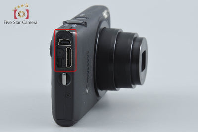 【中古】Canon キヤノン IXY 410F ブラック コンパクトデジタルカメラ