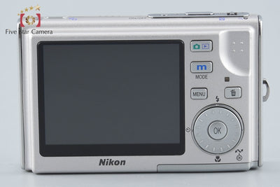 【中古】Nikon ニコン COOLPIX S5 グロスシルバー コンパクトデジタルカメラ
