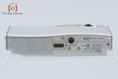 【中古】Nikon ニコン COOLPIX S5 グロスシルバー コンパクトデジタルカメラ