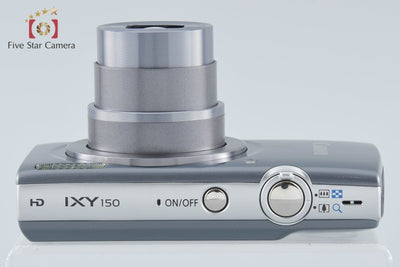 【中古】Canon キヤノン IXY 150 シルバー コンパクトデジタルカメラ