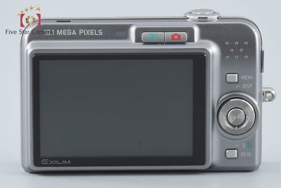 【中古】Casio カシオ EXILIM ZOOM EX-Z1080 グレー コンパクトデジタルカメラ