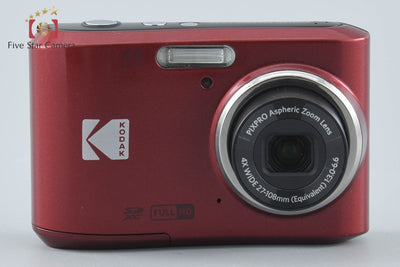 【中古】KODAK コダック PIXPRO FZ45 レッド コンパクトデジタルカメラ