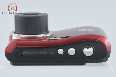 【中古】KODAK コダック PIXPRO FZ45 レッド コンパクトデジタルカメラ