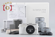 【中古】OLYMPUS オリンパス PEN E-PL9 ホワイト EZ ダブルズームキット 元箱付き