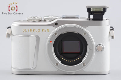 【中古】OLYMPUS オリンパス PEN E-PL9 ホワイト EZ ダブルズームキット 元箱付き