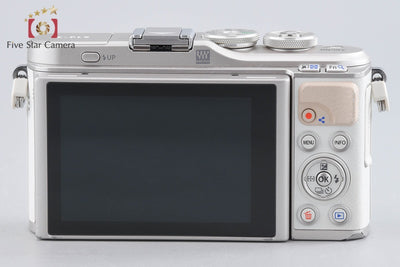 【中古】OLYMPUS オリンパス PEN E-PL9 ホワイト EZ ダブルズームキット 元箱付き