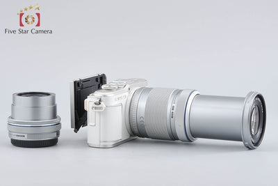 【中古】OLYMPUS オリンパス PEN E-PL9 ホワイト EZ ダブルズームキット 元箱付き