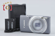 【中古】Canon キヤノン IXY 130 グレー コンパクトデジタルカメラ