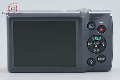 【中古】Canon キヤノン IXY 130 グレー コンパクトデジタルカメラ