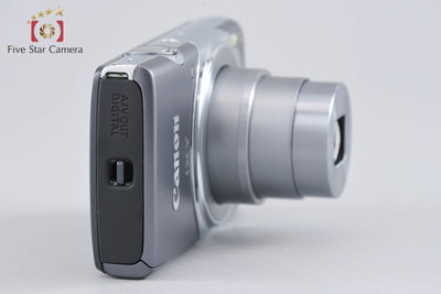 【中古】Canon キヤノン IXY 130 グレー コンパクトデジタルカメラ