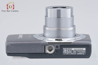 【中古】Canon キヤノン IXY 130 グレー コンパクトデジタルカメラ