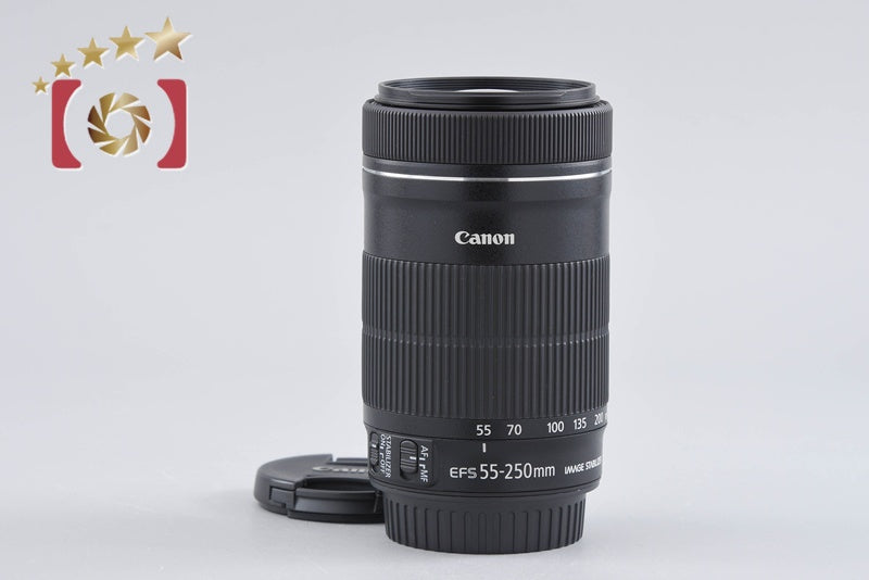 【中古】Canon キヤノン EF-S 55-250mm f/4-5.6 IS STM