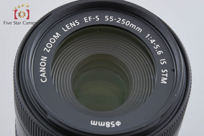 【中古】Canon キヤノン EF-S 55-250mm f/4-5.6 IS STM