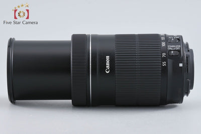 【中古】Canon キヤノン EF-S 55-250mm f/4-5.6 IS STM