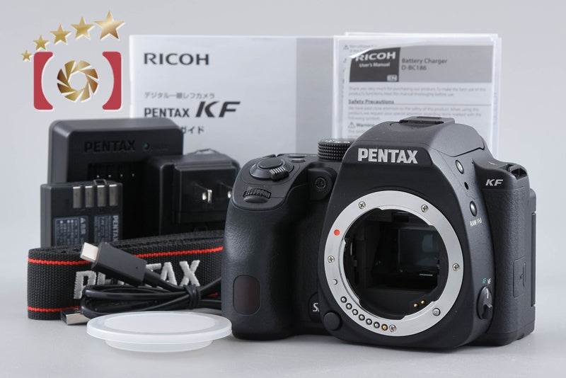 【中古】PENTAX ペンタックス KF ブラック デジタル一眼レフカメラ シャッター回数僅少