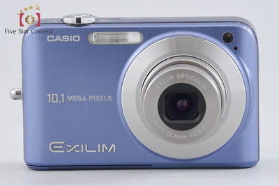 【中古】Casio カシオ EXILIM ZOOM EX-Z1050 ブルー コンパクトデジタルカメラ