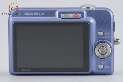 【中古】Casio カシオ EXILIM ZOOM EX-Z1050 ブルー コンパクトデジタルカメラ