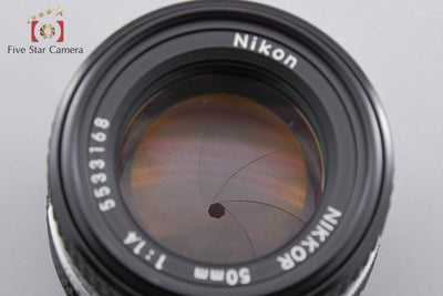 【中古】Nikon ニコン Ai-S NIKKOR 50mm f/1.4