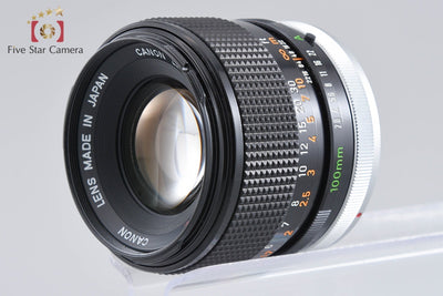 【中古】Canon キヤノン FD 100mm f/2.8 S.S.C.