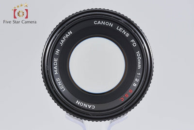 【中古】Canon キヤノン FD 100mm f/2.8 S.S.C.