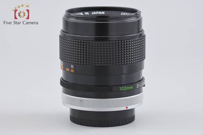 【中古】Canon キヤノン FD 100mm f/2.8 S.S.C.