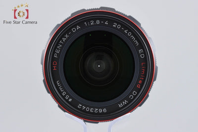 【中古】PENTAX ペンタックス HD DA 20-40mm f/2.8-4 ED Limited DC WR ブラック 元箱付き