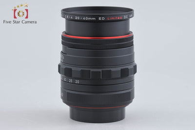 【中古】PENTAX ペンタックス HD DA 20-40mm f/2.8-4 ED Limited DC WR ブラック 元箱付き