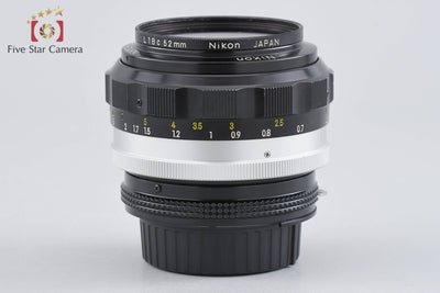 【中古】Nikon ニコン NIKKOR-S.C Auto 55mm f/1.2 Ai改