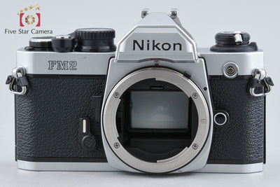 【中古】Nikon ニコン ニュー FM2 後期 シルバー フィルム一眼レフカメラ