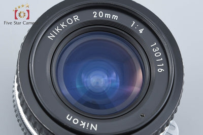 【中古】Nikon ニコン Ai NIKKOR 20mm f/4