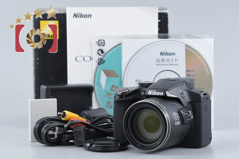 【中古】Nikon ニコン COOLPIX P510 ブラック コンパクトデジタルカメラ 元箱付き