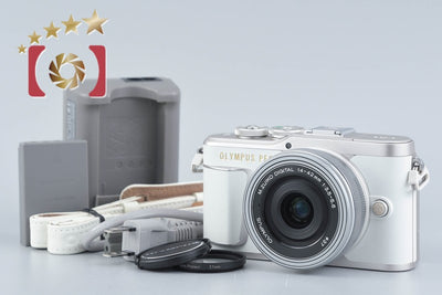 【中古】OLYMPUS オリンパス PEN E-PL9 14-42mm EZ レンズキット ホワイト シャッター回数僅少