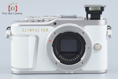 【中古】OLYMPUS オリンパス PEN E-PL9 14-42mm EZ レンズキット ホワイト シャッター回数僅少