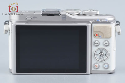 【中古】OLYMPUS オリンパス PEN E-PL9 14-42mm EZ レンズキット ホワイト シャッター回数僅少