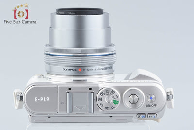 【中古】OLYMPUS オリンパス PEN E-PL9 14-42mm EZ レンズキット ホワイト シャッター回数僅少