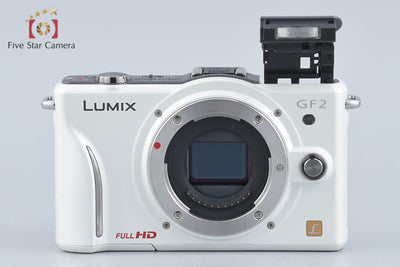 【中古】Panasonic パナソニック LUMIX DMC-GF2 ホワイト + LUMIX G VARIO 14-42mm f/3.5-5.6 ASPH. MEGA O.I.S. H-FS014042