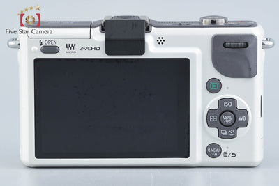【中古】Panasonic パナソニック LUMIX DMC-GF2 ホワイト + LUMIX G VARIO 14-42mm f/3.5-5.6 ASPH. MEGA O.I.S. H-FS014042