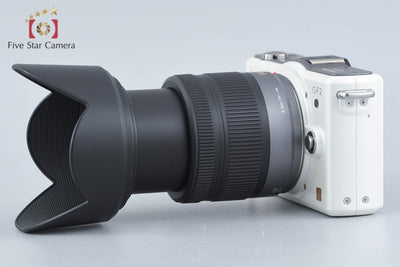 【中古】Panasonic パナソニック LUMIX DMC-GF2 ホワイト + LUMIX G VARIO 14-42mm f/3.5-5.6 ASPH. MEGA O.I.S. H-FS014042