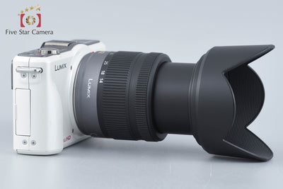 【中古】Panasonic パナソニック LUMIX DMC-GF2 ホワイト + LUMIX G VARIO 14-42mm f/3.5-5.6 ASPH. MEGA O.I.S. H-FS014042