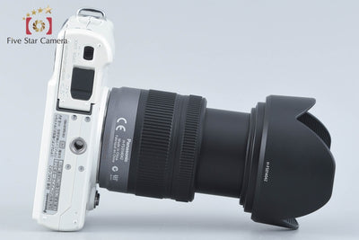 【中古】Panasonic パナソニック LUMIX DMC-GF2 ホワイト + LUMIX G VARIO 14-42mm f/3.5-5.6 ASPH. MEGA O.I.S. H-FS014042