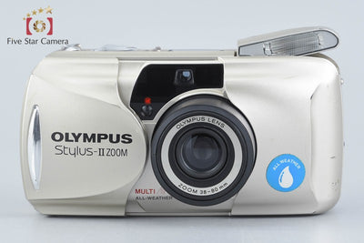 【中古】OLYMPUS オリンパス Stylus-II ZOOM コンパクトフィルムカメラ
